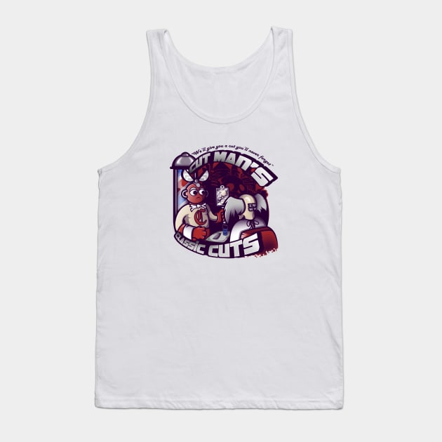 Cutman's Classic Cuts Tank Top by BCArtDesign